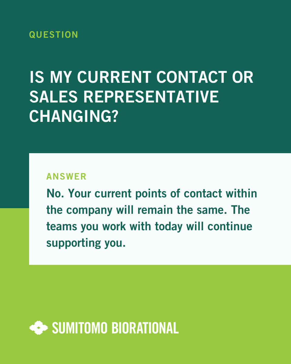 Sumitomo Biorational Company tweet media