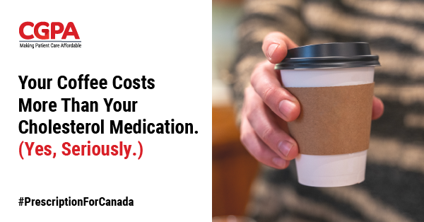 CdnGenerics's tweet photo. How affordable are generic medicines? In a lot of cases, they cost less than your daily double-double.

Take common cholesterol drugs like atorvastatin or rosuvastatin, for example.

A 30-day supply of the generic versions costs about $5 to $7 per month. Do the math, and that’s (significantly) less than the cost of ordering a medium coffee every day at your favourite coffee shop chain.

With prices like that, it’s no wonder that generic medicines save Canada’s healthcare system billions of dollars annually.

But generic medicines can only help Canadians if the companies that make them can afford to keep making them.

That’s why we need smart policy to protect both affordability, and long-term supply.