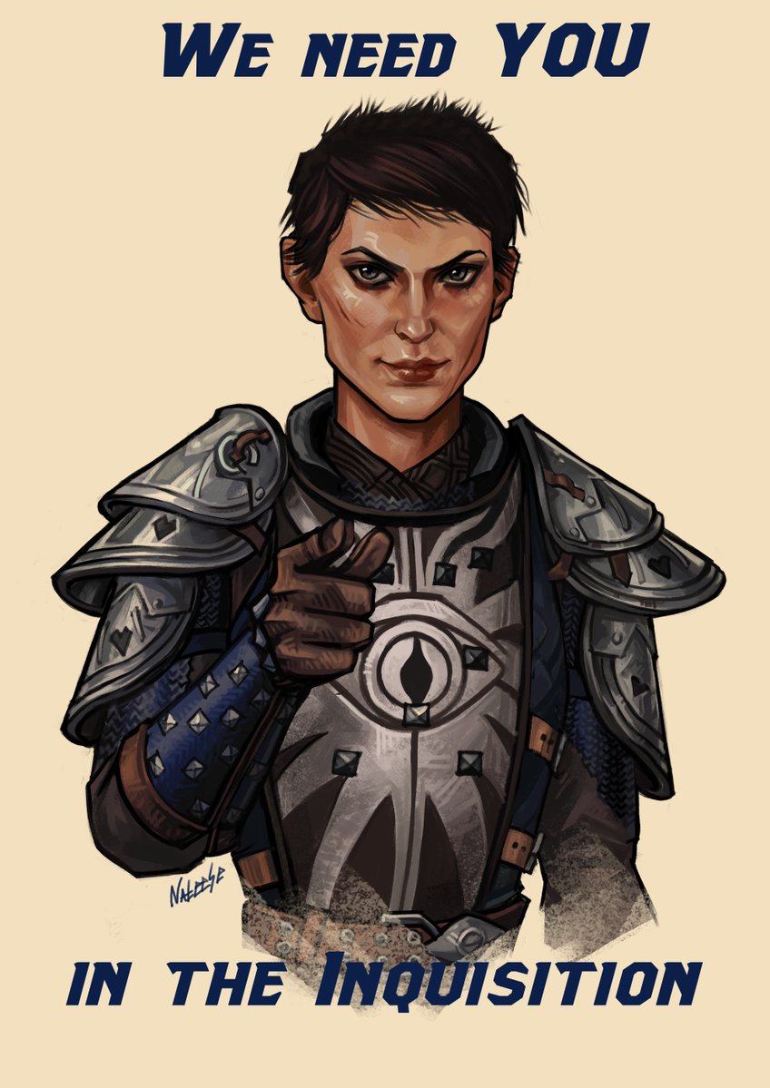 nateese_art's tweet image. #DragonAge #DAI #cassandra #CassandraPentaghast #dragonagefanart