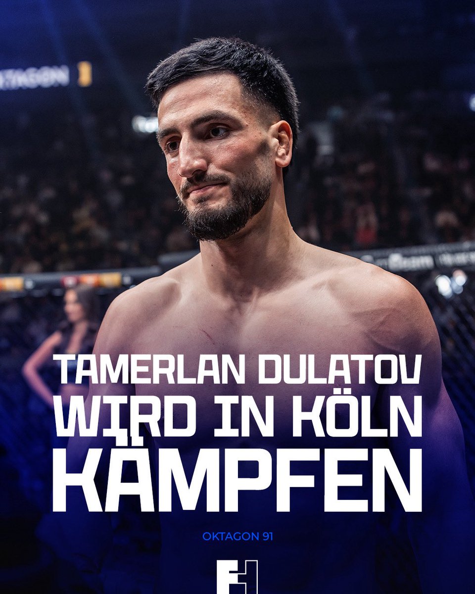 FightHouse_de's tweet photo. Tamerlan Dulatov wird in Köln am 11.07 kämpfen. Gegen wen würdet ihr ihn gerne kämpfen sehen? #OKTAGON91 https://t.co/rxudyITElw
