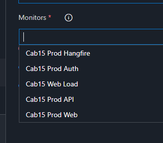 It'd be nice if <a href="/AzureDevOps/">DevOps on Azure</a> supported pickList with dataSourceBindings. Someday, maybe.

Who doesn't love comma-separated IDs when there's an API to provide proper names from the remote service .. #supercheck