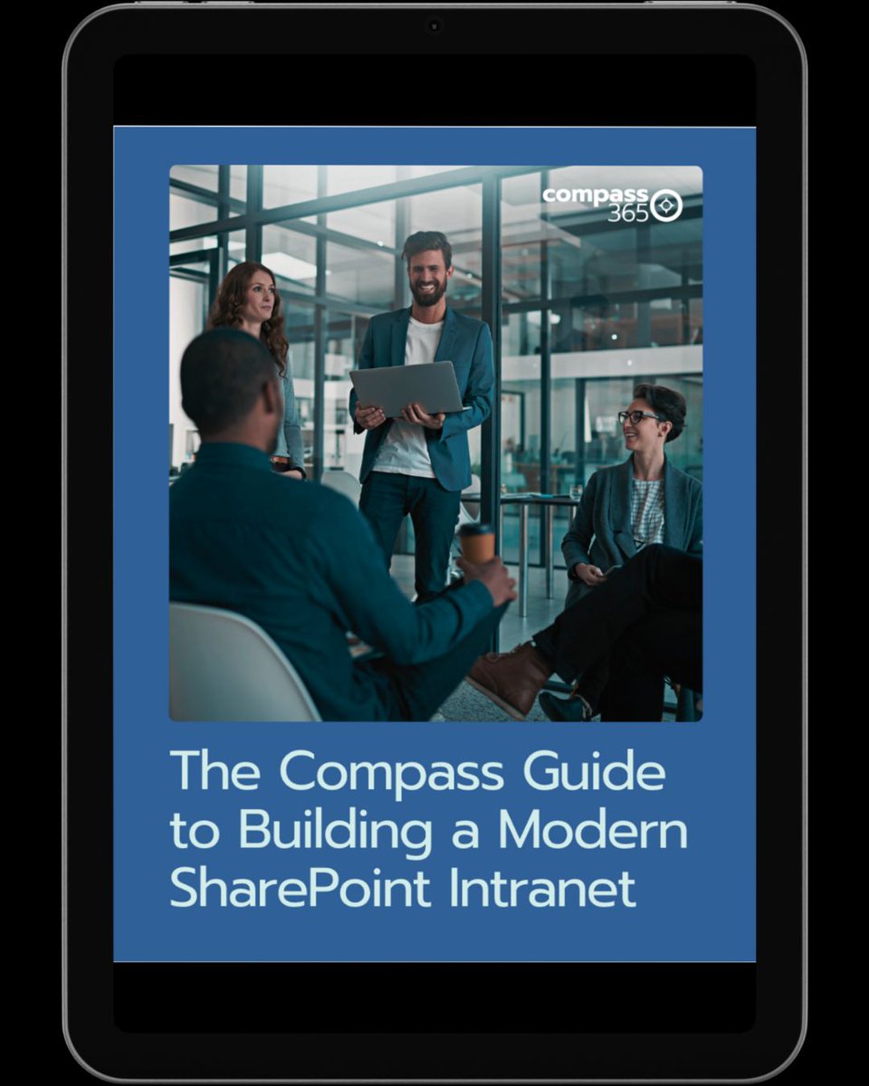 Intranets have come a long way from simple file repositories.

We’ve compiled years of experience into a new resource: The Compass Guide to Building a Modern SharePoint Intranet

Download your free copy here:  buff.ly/0XzUejW