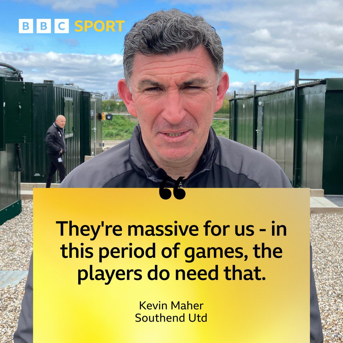 BBCEssexSport's tweet image. ICYMI ⚽️

Over 9,000 fans are expected to watch @SUFCRootsHall take on @braintreetownfc in the #NationalLeague Essex derby today - #Blues head coach Kevin Maher says the crowd will have a part to play to keep his side's winning run going.

bbc.co.uk/sounds/play/p0…