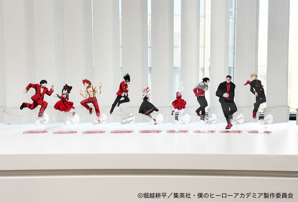 heroaca_info's tweet photo. HERO×VILLAIN FES POP UPグッズ

一部商品が4月2日(木)より
アニメイト店頭でも順次入荷中です！

▼TaSでも一部取扱中
https://t.co/WztL4mFISI https://t.co/ZCbX1wONNy