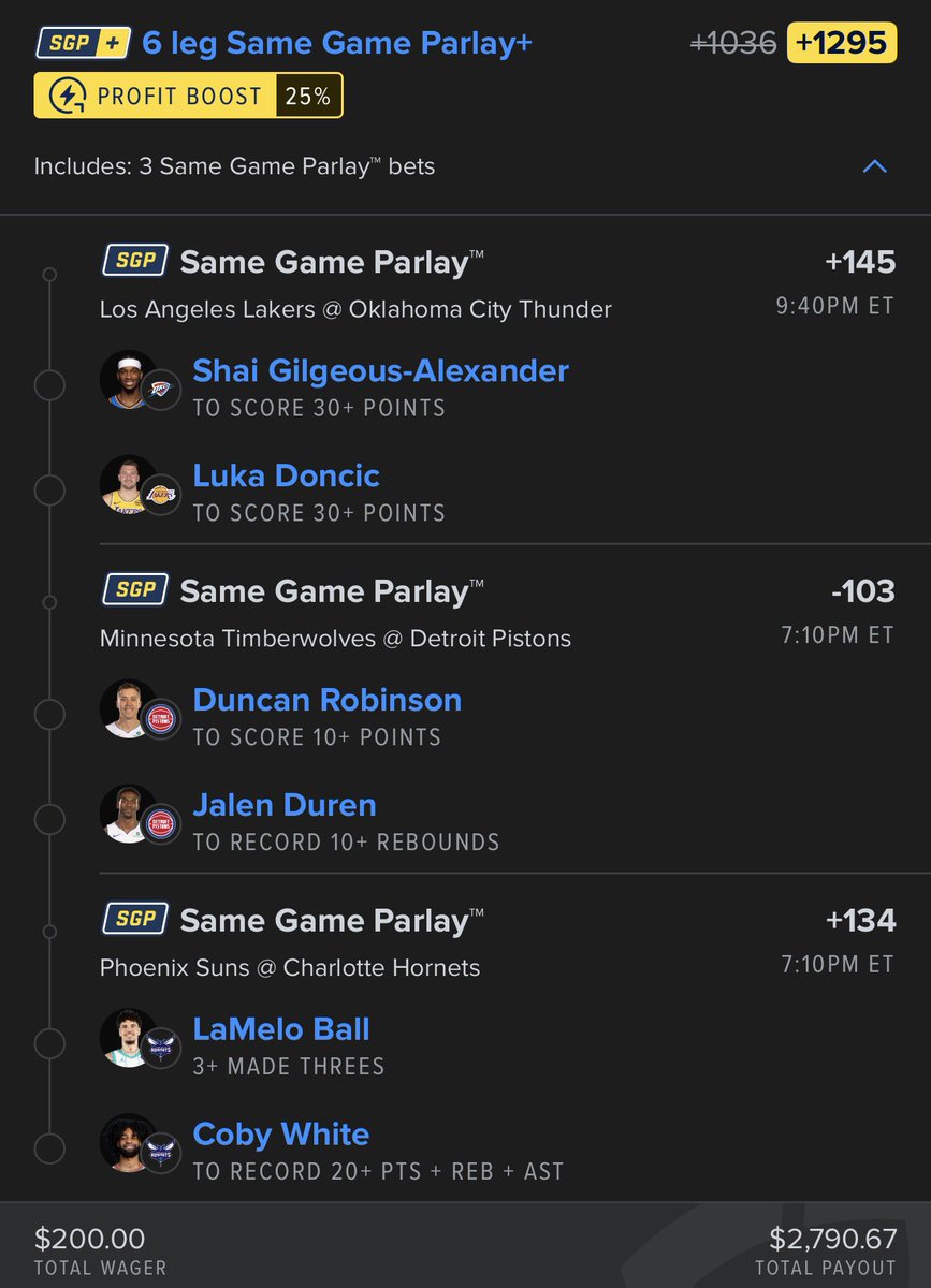 THE PARLAY PLUG🔌 tweet media