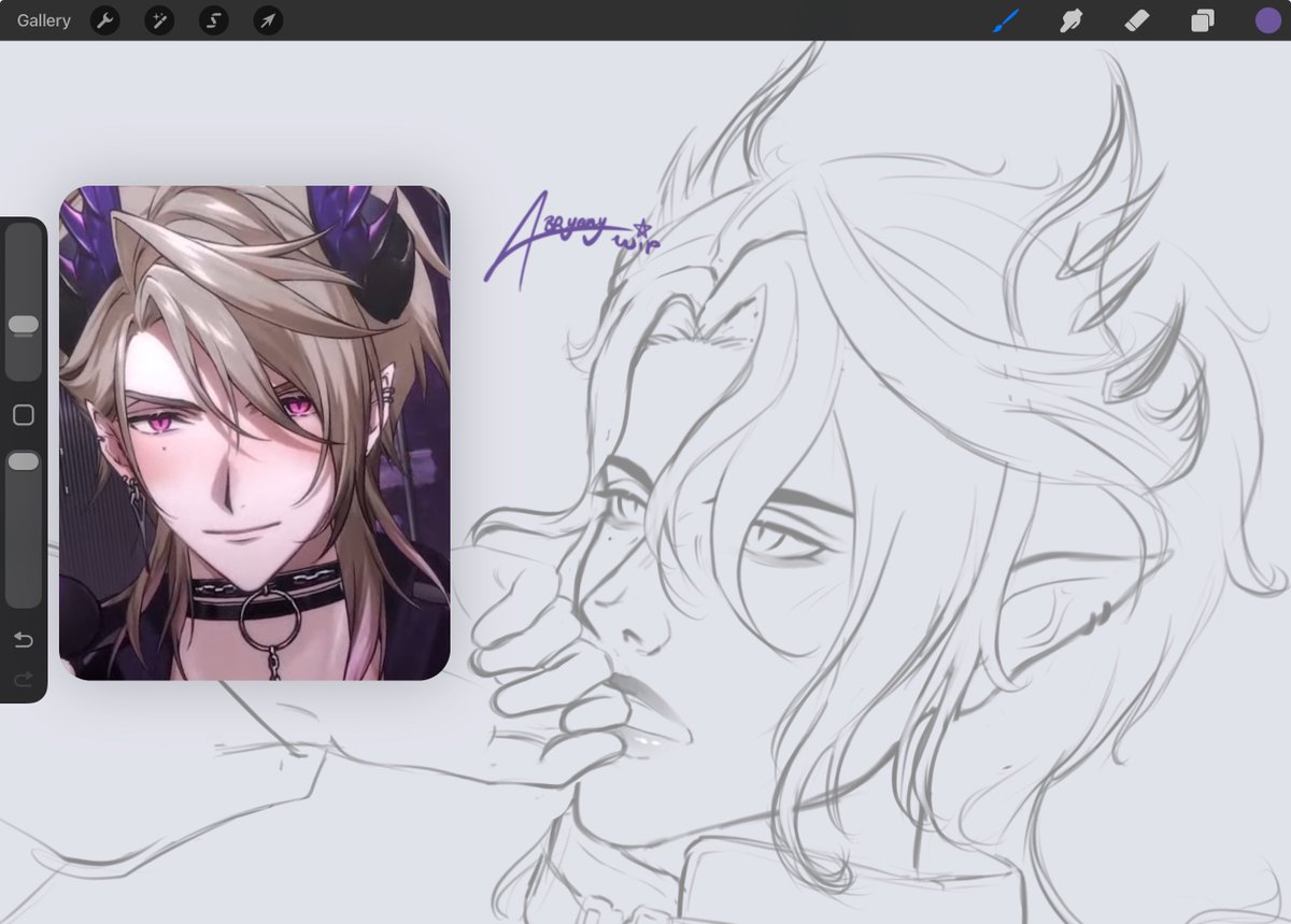 ashabryony's tweet photo. Putting my whole incubussy in this sketch, since it has been a while since my last fsp fa~🧌 https://t.co/sPiVXg5pC5