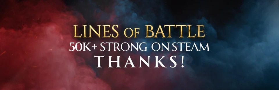 We've just hit 50k wishlists on Steam.!

That number means a lot to us,

If you have been following the game, playing on the web, or sharing it with others, thank you. You are helping shape what this becomes.