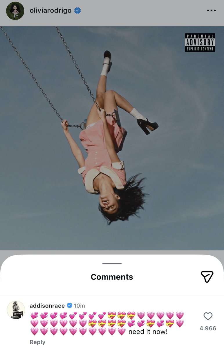 Info Addison Rae tweet media