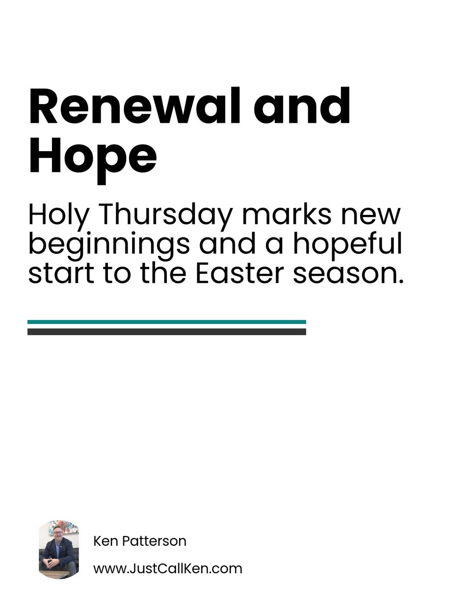 SoldWithKen's tweet photo. Holy Thursday in London, Ontario is about community, renewal, and hope, kicking off Easter’s focus on peace and new beginnings. How do you mark this sacred time in your own life? https://t.co/5Tlj12YTng