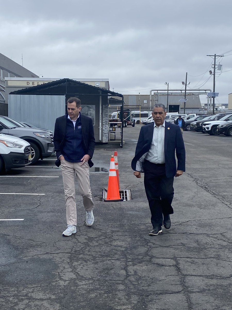 RepEspaillat's tweet photo. Today, @RepMenendez and I visited the Delaney Hall detention facility in Newark, where we met with Pastor Yeison Cortés Vázquez.

Pastor Vásquez remains detained during this Holy Week with no criminal record, and though his detention is unjustified, he remains in good spirits.

We must continue to demand oversight at these facilities to combat unlawful detention and ensure humanity. ICE must be dismantled.