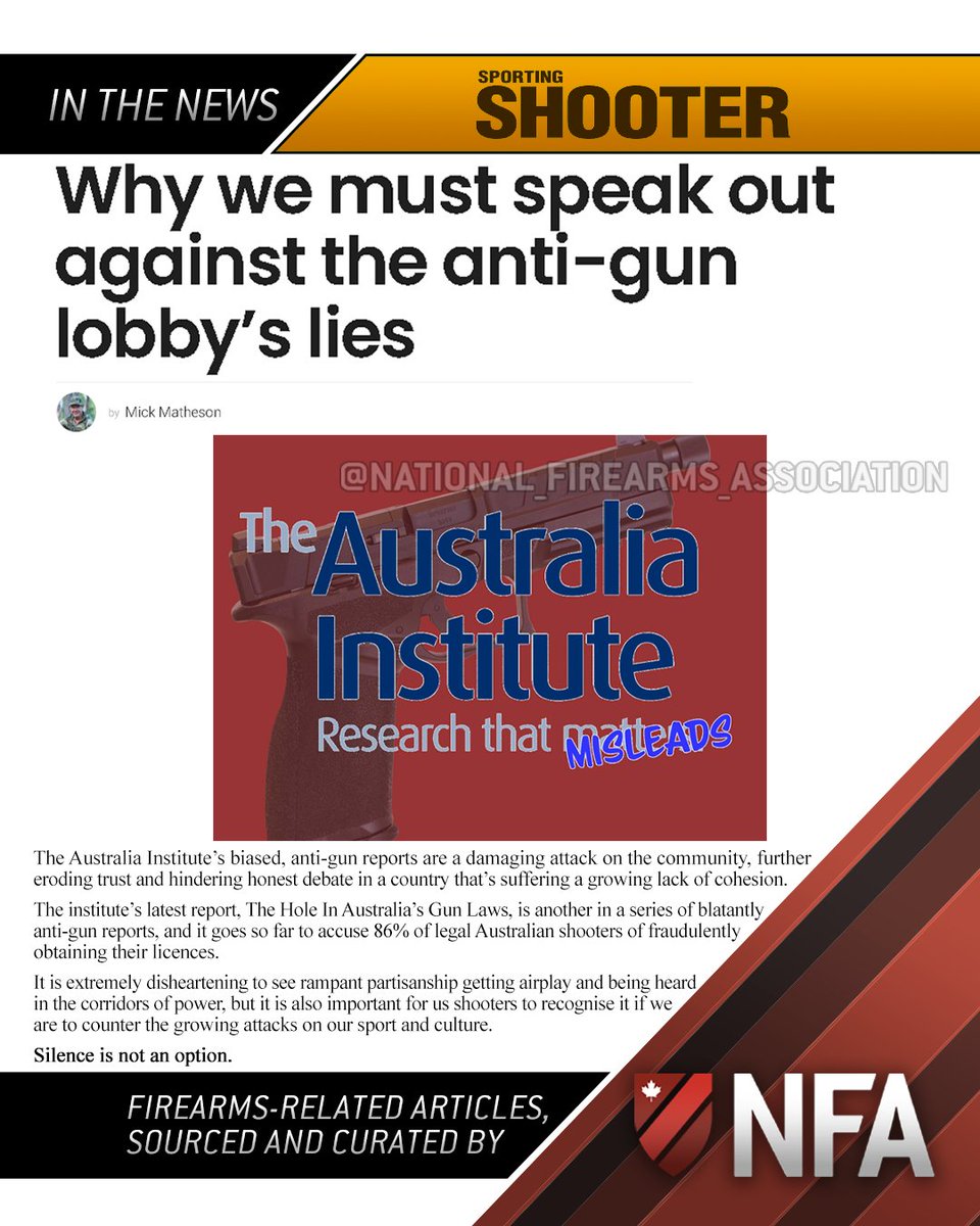 Canada's National Firearms Association tweet media