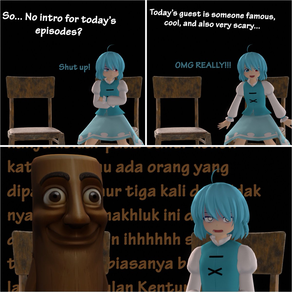 Kogasa Talk Show is cancelled because Kogasa is angy and idk why :(