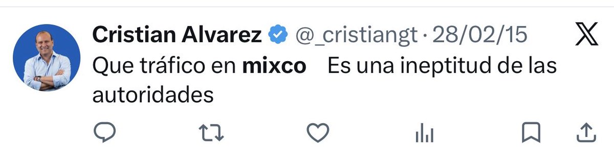 POLÍTICOS VELETA

Cristian Álvarez pasa de crítico de Neto Bran y su forma de hacer política a celebrar que ahora forma parte de su propio partido, con fuertes rumores de ser su próximo candidato presidencial.

x.com/_cristiangt/st…