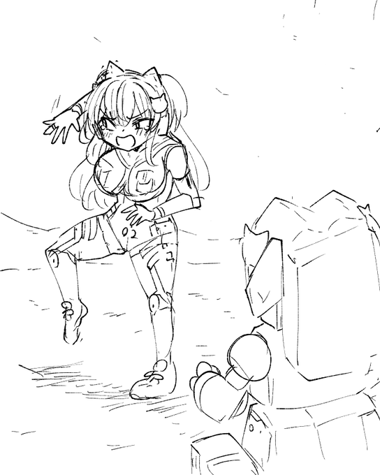 描くか・・・メカミシフティーを・・・ 