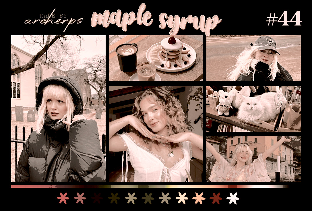 ꒰ # NEW .ᐟ  ━━┈  [ FREE ] COLORING PSD : MAPLE SYRUP. ★ credits are MANDATORY, rts are very appreciated !  𝗱𝗼𝘄𝗻𝗹𝗼𝗮𝗱 𝗵𝗲𝗿𝗲: deviantart.com/archerps/art/m…