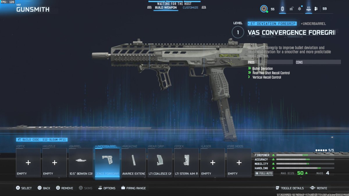 ControlDec's tweet image. Best VST Loadout for #warzone Season 3