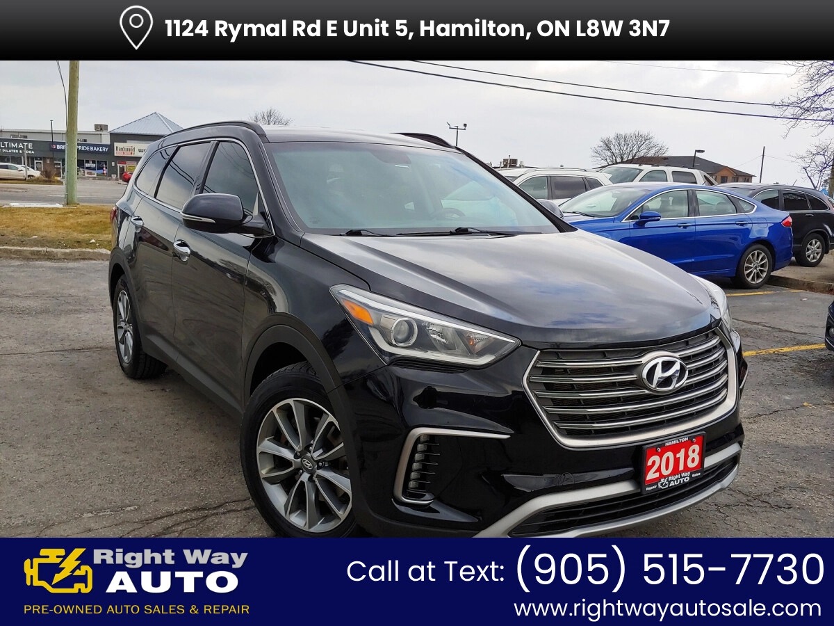RightWayAutoCar's tweet photo. 2018 Hyundai Santa Fe XL  | Premium | 7 Passenger | SAFETY CERTIFIED — spacious, comfortable, and perfect for families or anyone needing extra room.
Come take it for a test drive today! https://t.co/HwoD5zsVqn https://t.co/E6ISS1yM5q