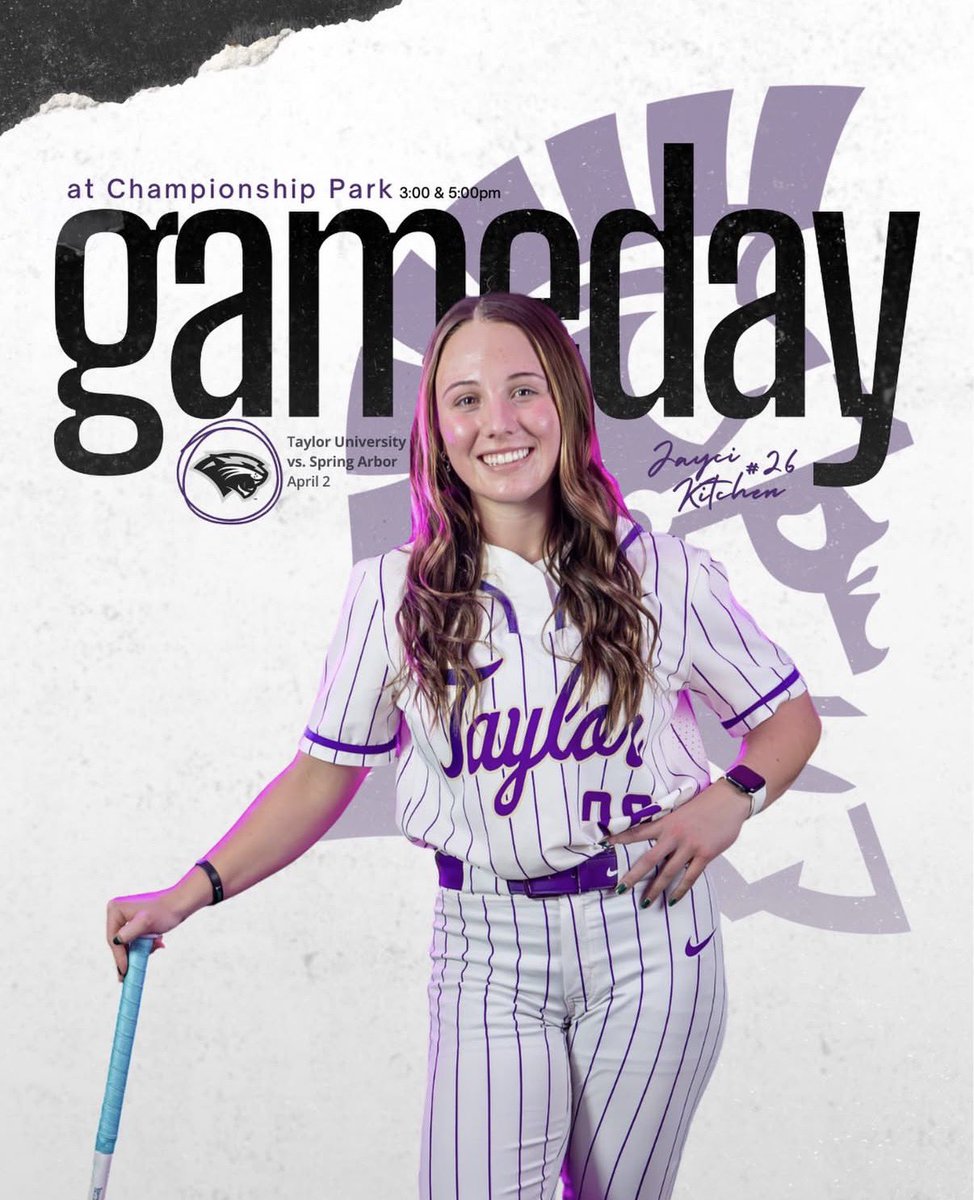 Taylor University Softball tweet media