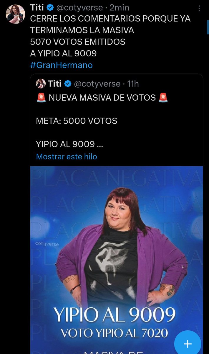 Titi tweet media