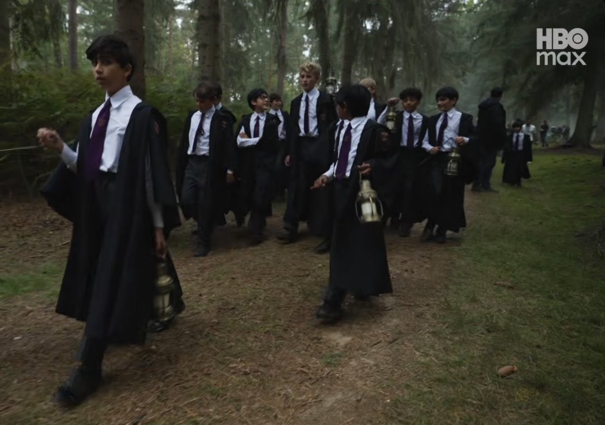 Gryffindor blancos y Slytherin indios y pakistaníes.
Me quito el sombrero ante el racismo de HBO.