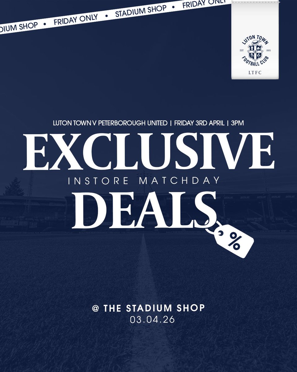 Luton Town FC tweet media