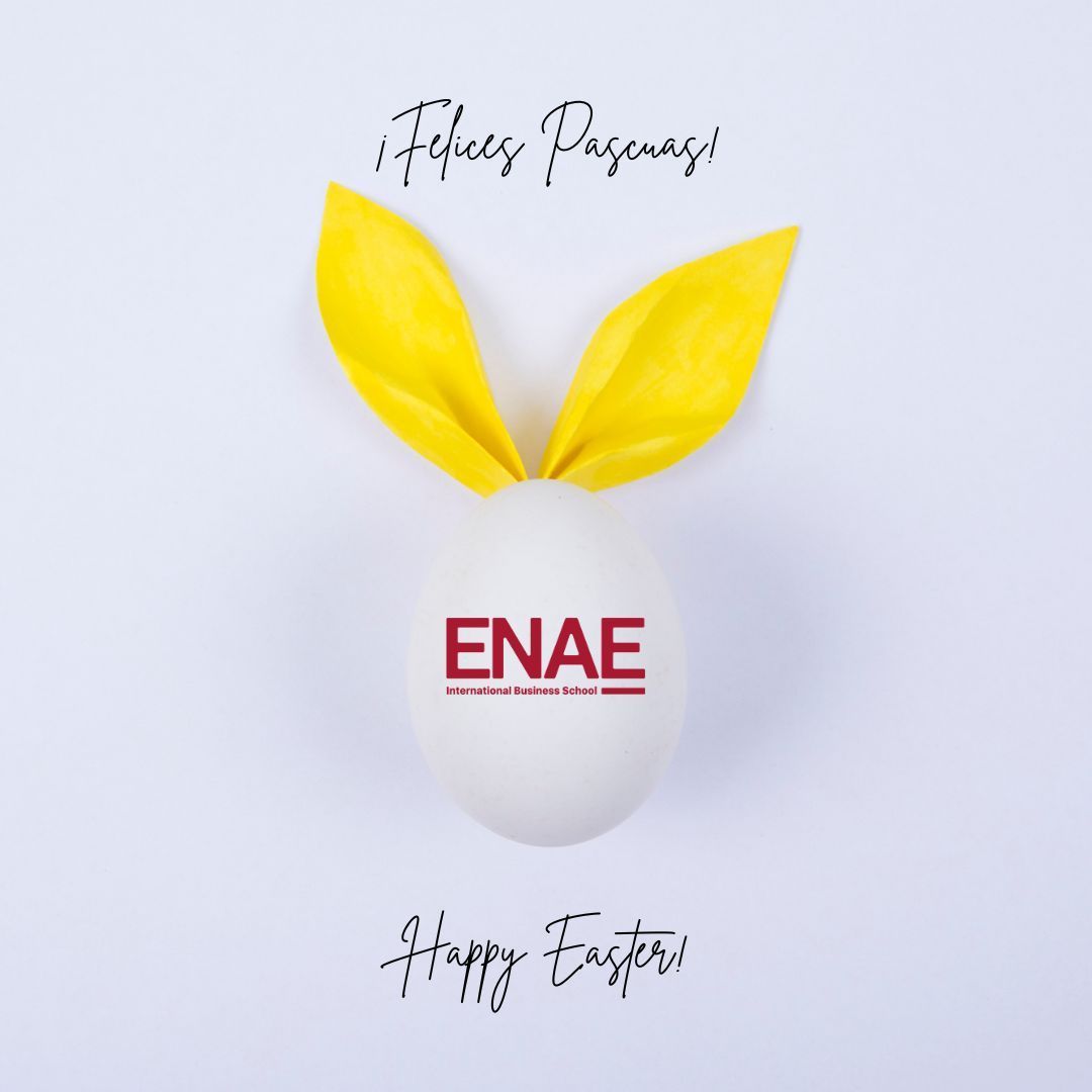 ENAEbusiness's tweet photo. ¡Felices Pascuas desde ENAE Business School!

¿Sabías que la palabra "Pascua" proviene del término pésaj, del hebreo antiguo, y significa “paso” o “transformación”?

Desde ENAE, deseamos a todos nuestros seguidores unos días de descanso, reflexión y nuevos comienzos. Que esta Pascua sea también una oportunidad para avanzar, renovarse y seguir creciendo.

#ENAE #somosENAE #FelicesPascuas