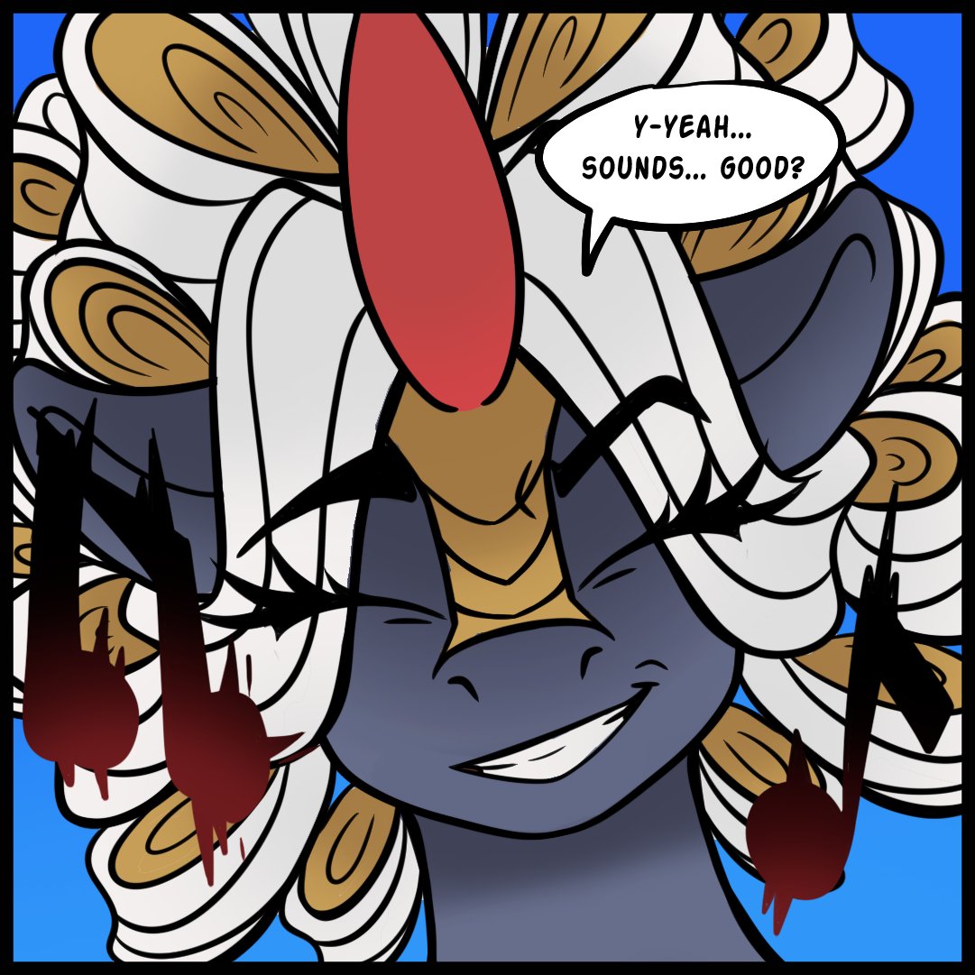 EponaFest's tweet photo. Violetta's guide to Melody pt.12  

Well, Milli never said that she is good at it...  

Art by: NamoD, @MekBlueART , JasArt https://t.co/ARQ5VugDaz
