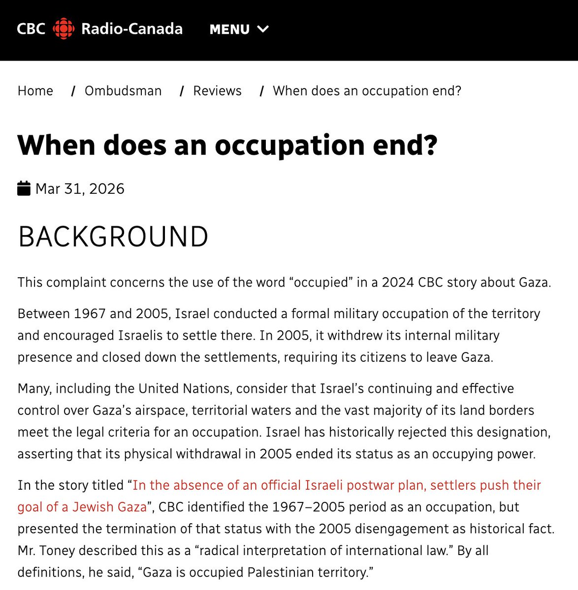 Canadians for Justice and Peace in the Middle East tweet media