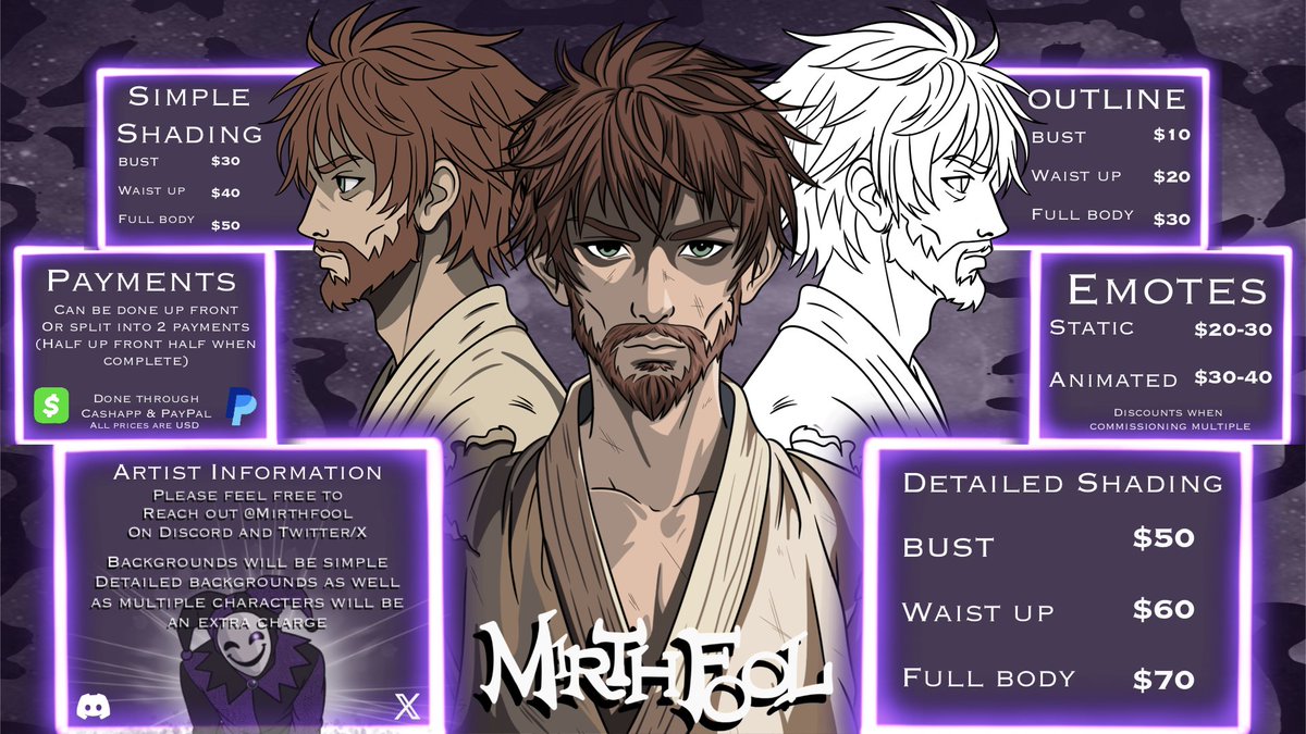 Mirthfool (Commissions Open!) tweet media