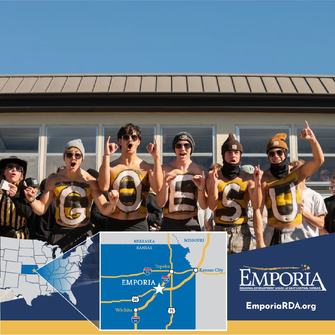 If you aren’t following Emporia State University, you might be surprised at some of the changes the institution has made in recent years. See how it’s preparing students to succeed after graduation.

emporiarda.org/news-and-media… 
#EmporiaKS #InvestInEmporia #EmporiaMeansBusiness
