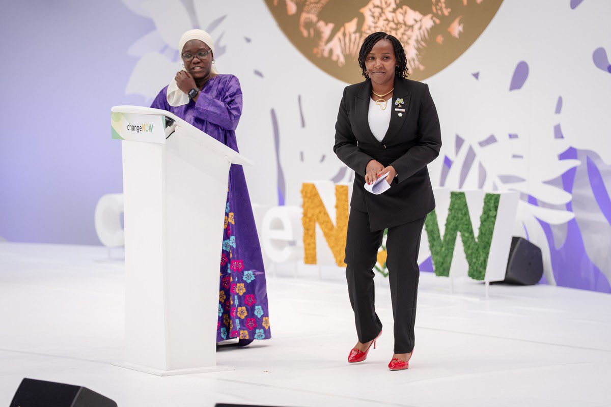 Elizabeth Wathuti , O.G.W 🇰🇪 tweet media