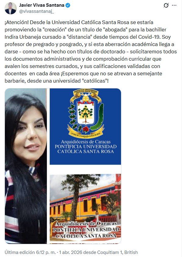 Indira Urbaneja tweet media