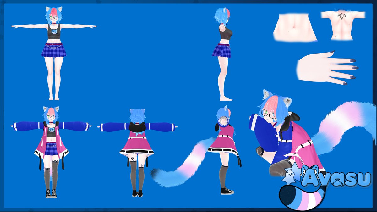 💙🏳️‍⚧️Ayasu | Blue Red Panda👾🕹️ tweet media