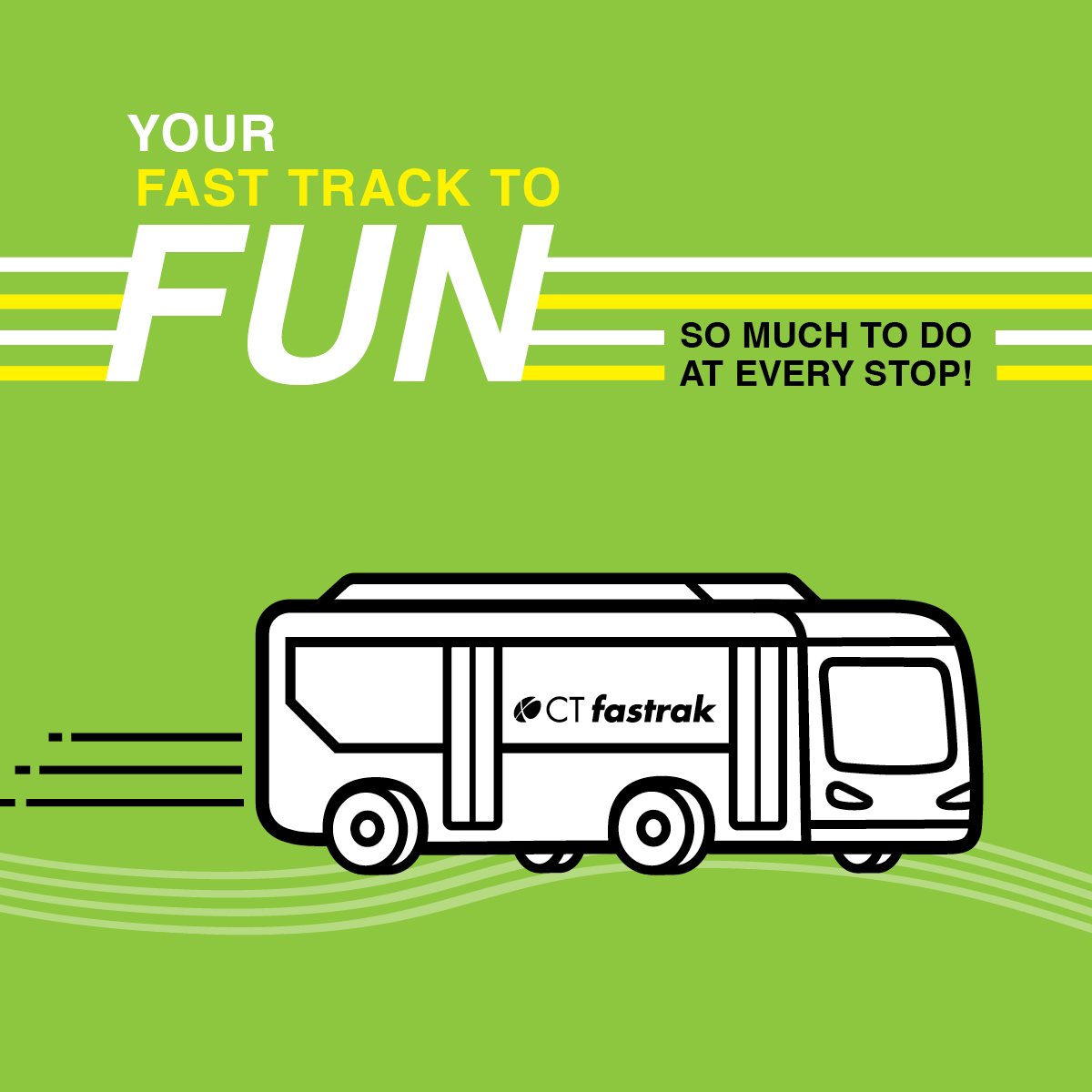 CTfastrak's tweet photo. From concerts in Hartford 🎶 to shopping in West Hartford 🛍️ to everyday stops in Newington,  CTfastrak connects it all!

What’s your favorite stop along the route? https://t.co/dBPNNPRT86