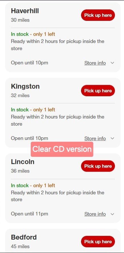 BorahaeBoston's tweet photo. 👍 Local ARMY are doing a great job buying #BTS_SWIM cds at Target 🎯 but there are a few stores that need help

❗ Methuen has a good stock of both versions. ARMY are filling up the theater in Methuen for the concert live viewing so please head to Target to buy cds too 🙏 https://t.co/i5Z4i15KDN