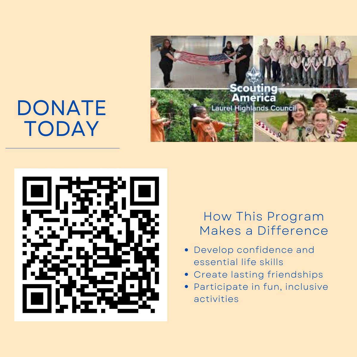 Every child deserves the chance to grow, learn, and experience something new. The Trailblazer program creates those opportunities through outdoor activities and a supportive community!