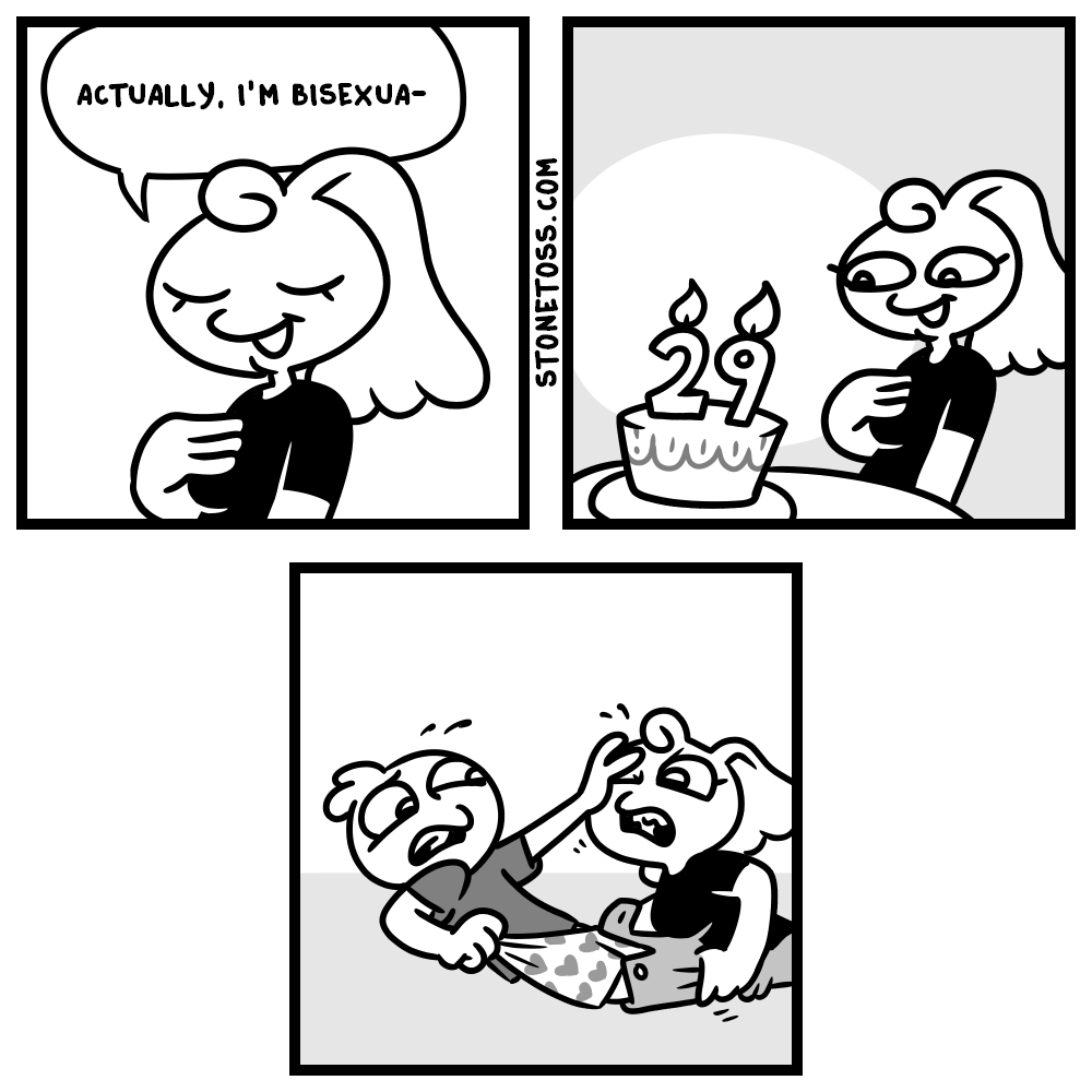 Stone tossers tweet media