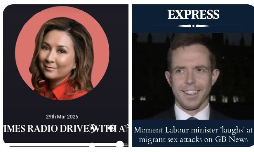 Gingy16836908's tweet image. I am disgusted that that these two find grooming gangs funny. 
#PeopleInGlassHouses