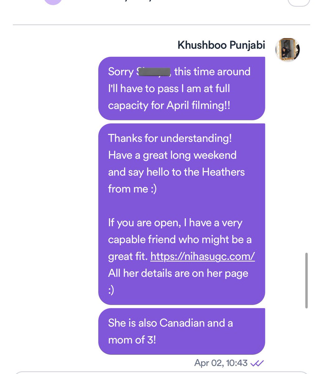 Khushboo | 🇨🇦 | UGC Creator tweet media