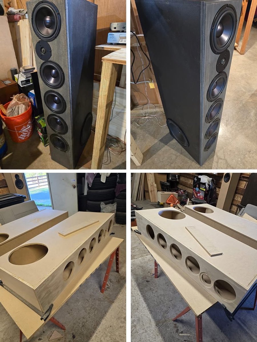 Parts_Express's tweet photo. Designer Towers by Justin 🛠️

This designer wanted relatively cost-effective towers with a focus on imaging, clarity and full bottomed bass for a variety of music.

Bring your sound to life here: https://t.co/pCdMQ6DjFE https://t.co/pRtyukzqf4