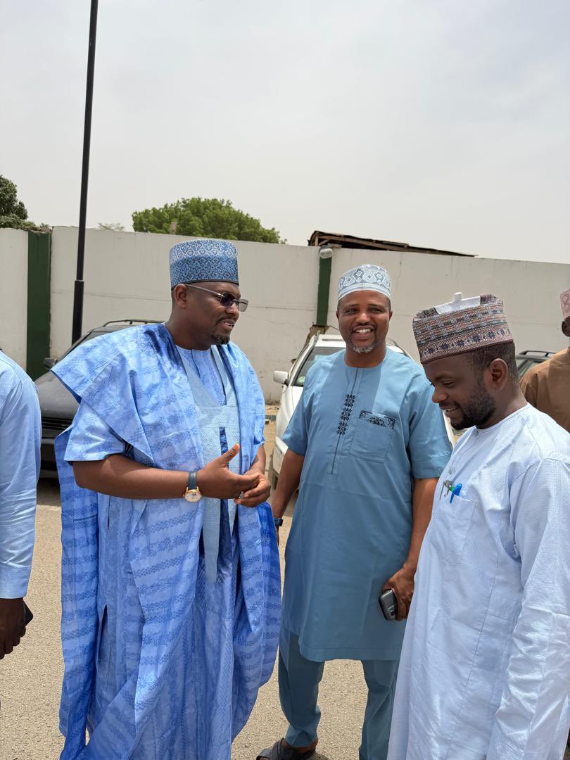 AbbasUbaSaraki's tweet photo. Strategic Engagement with Kano South Party Leaders

Hon. Abbas Uba Saraki joined other stakeholders in accompanying Sen. Abdurrahman Kawu Sumaila to a meeting with party leaders from Kano South at Government House, Kano.

The engagement focused on coordination within the party, regional priorities, and the direction of political activities across Kano South.

It also served as an opportunity for stakeholders to align on issues affecting communities in Sumaila and Takai.