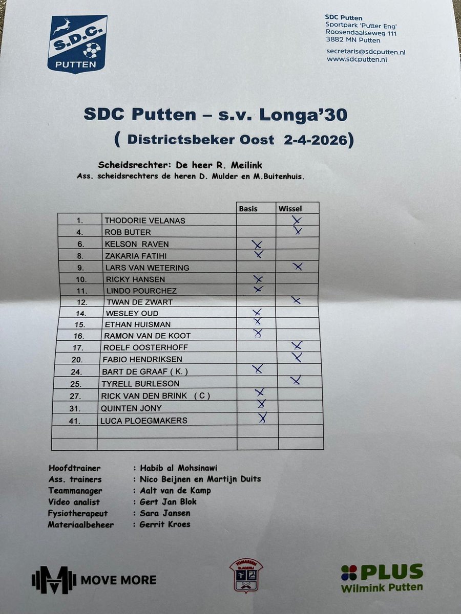 SDC Putten tweet media