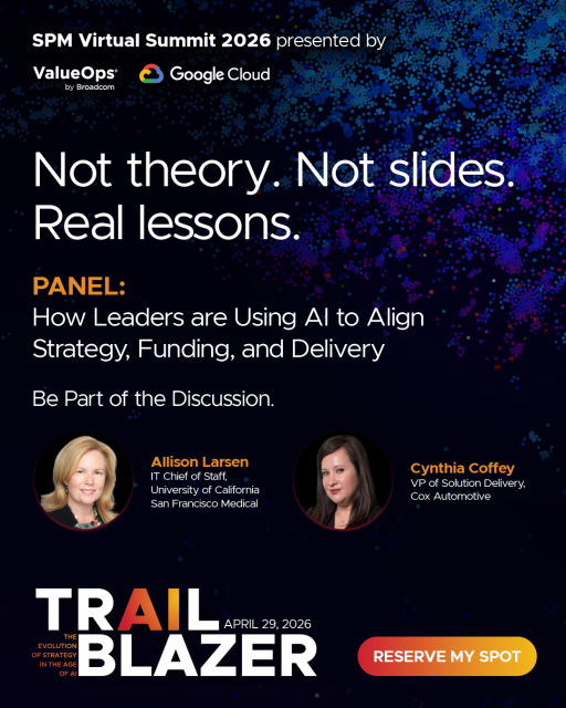 MarioTabuada's tweet photo. When AI starts influencing funding decisions, who is accountable? Join leaders from UCSF, Cox Automotive, and Broadcom for a candid discussion on governance and accountability in AI-driven portfolio planning. April 29, 11 AM ET Save your seat: https://t.co/DVIWKzdmHw https://t.co/y00cIdoRTB