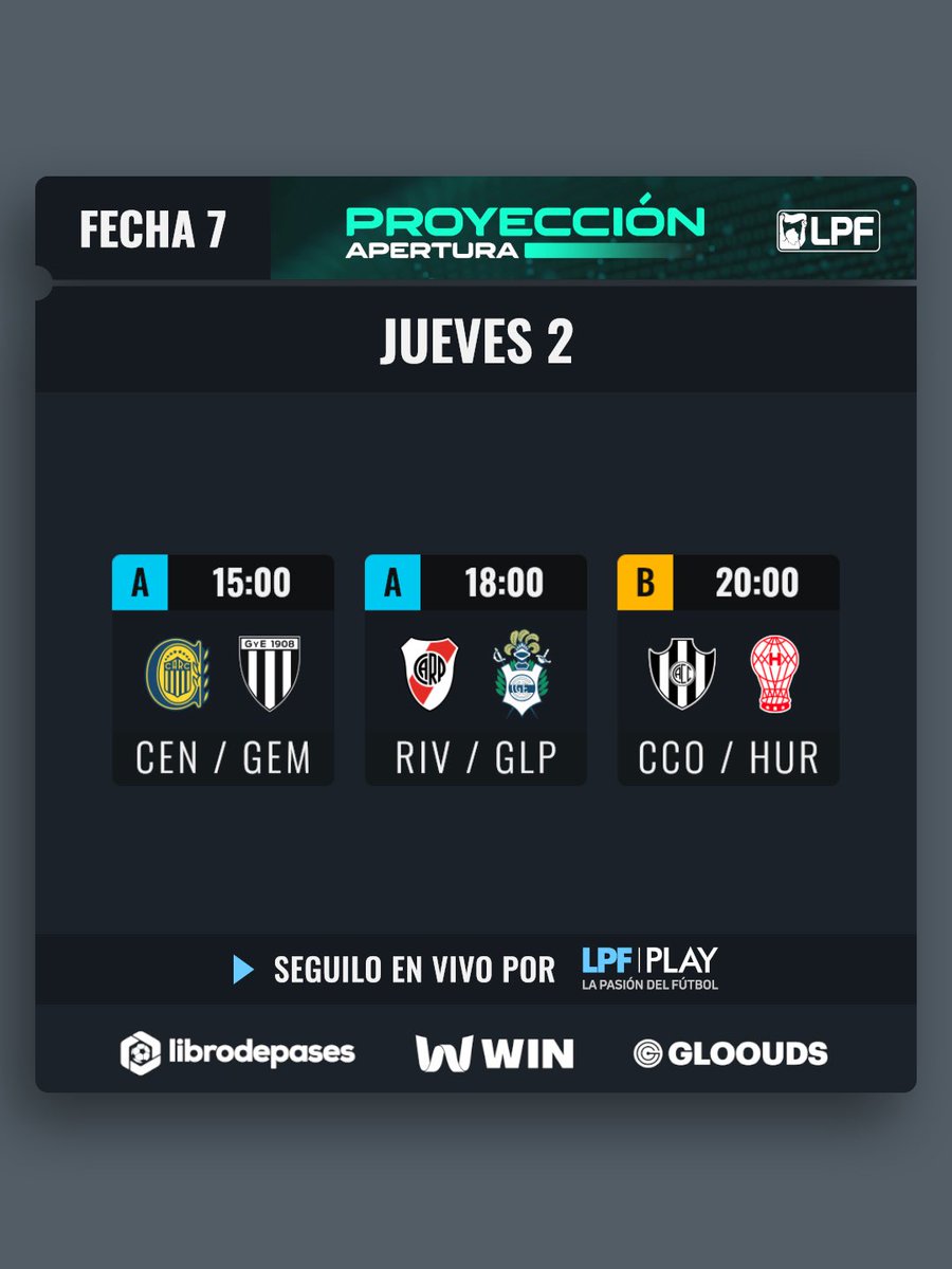 Proyeccion LPF tweet media