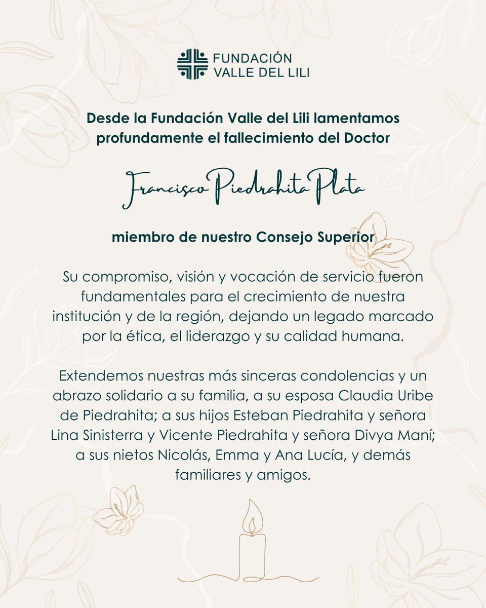Fundación Valle del Lili tweet media