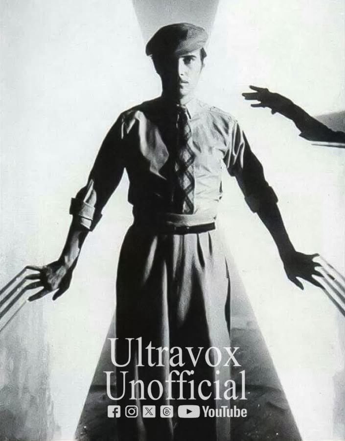 UltravoxU's tweet photo. Ultravox ... Midge Ure 'The Thin Wall' 1981. https://t.co/P5m6hjXxxG