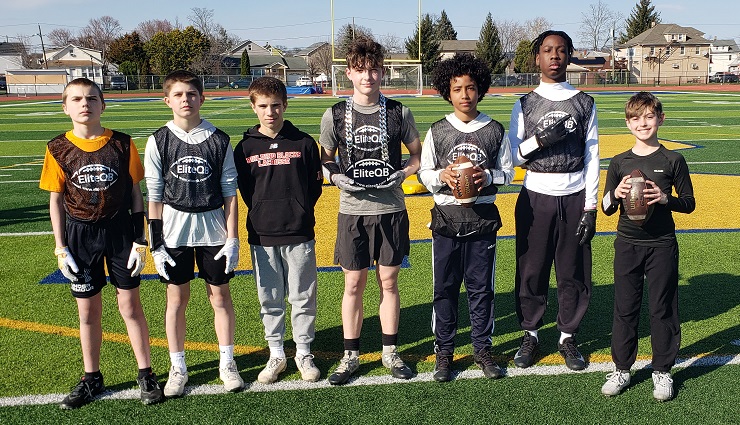 EQBcoach's tweet image. Great day of 7 on 7 competition on Sunday  in the EliteQB Winter Passing Game Camp! Spring camp starts in 2 weeks. See our Schedule page for details!  eliteqb.com/schedule

#NJFootball
#7on7
#7on7Football
#FootballCamp
#FootballTraining
#QBTraining
#WideReceiver
#DefensiveBack
