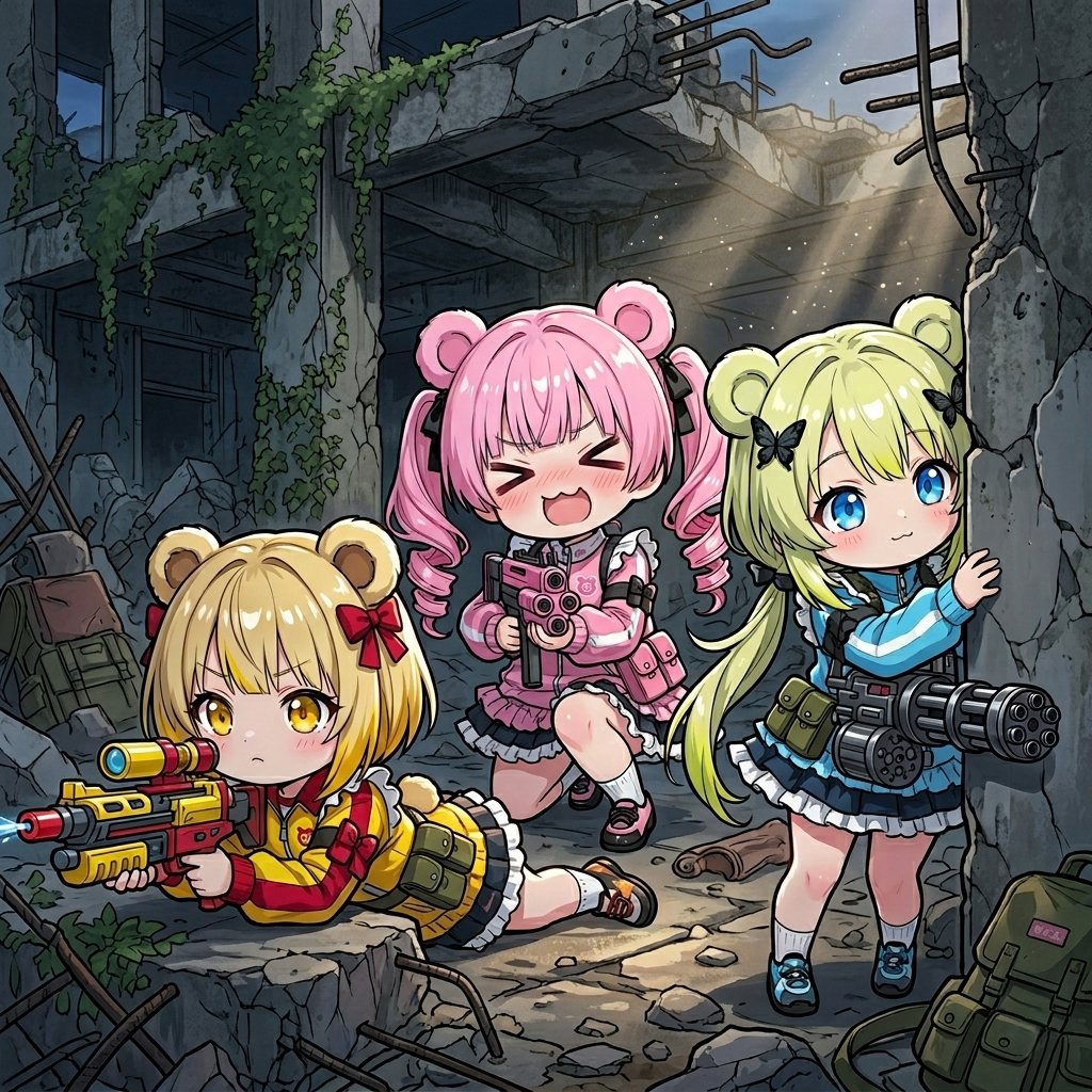 クマ×娘 D.W tweet media