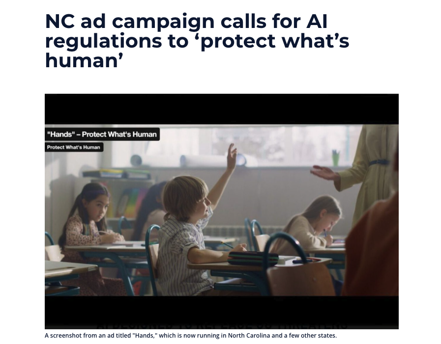 Protect What's Human tweet media