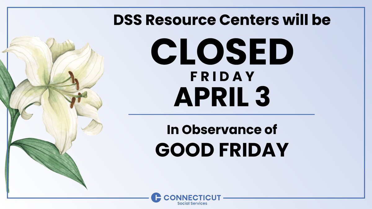 CT Dept. of Social Services tweet media